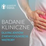 Badanie Kliniczne. Niewydolność / marskość wątroby.